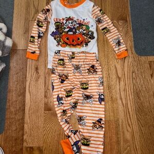 Paw Patrol Orange and White Pajama Set